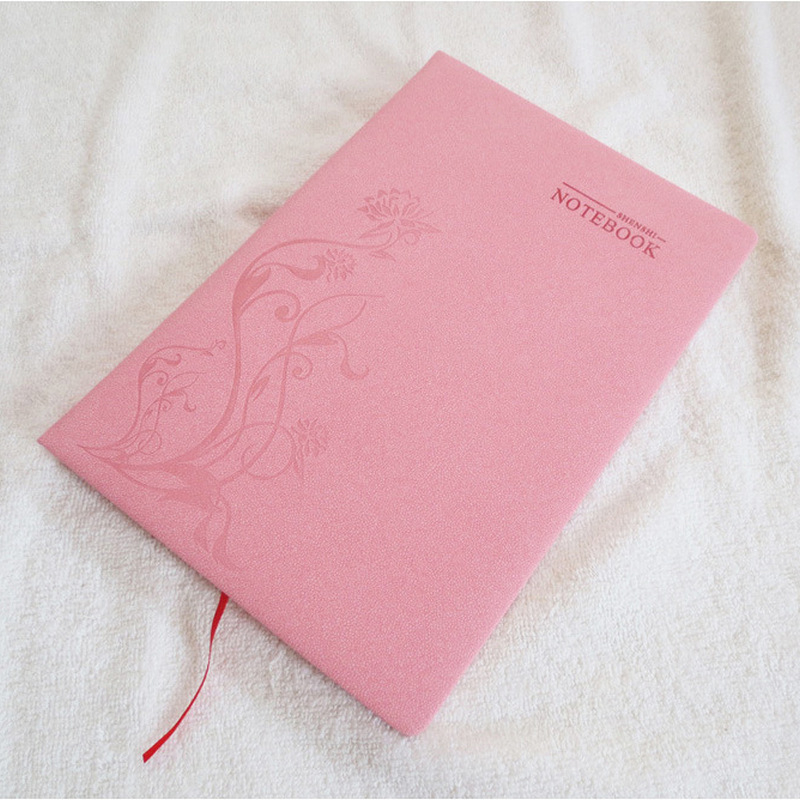 Xinlin planner din piele PU și caiet de contabilitate, legare cu sârmă, hârtie offset 80gsm, modelul 18335