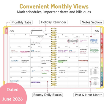 Tsutaya NW-006, σπειροδεμένο εβδομαδιακό ημερολόγιο, 140 σελίδες, χαρτί 100 g