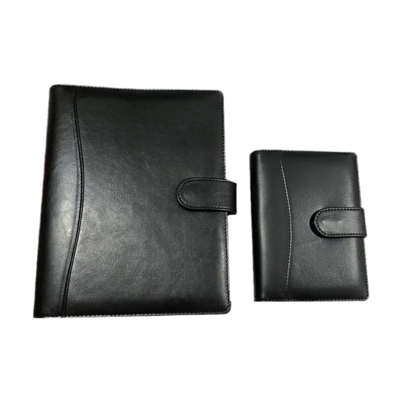 Notebook cu clemă pentru găuri, copertă din PU care schimbă culoarea și piele imitativă, hârtie Dowling 80 g, accesorii din oțel inoxidabil, 100 de pagini, model Zp-1088a