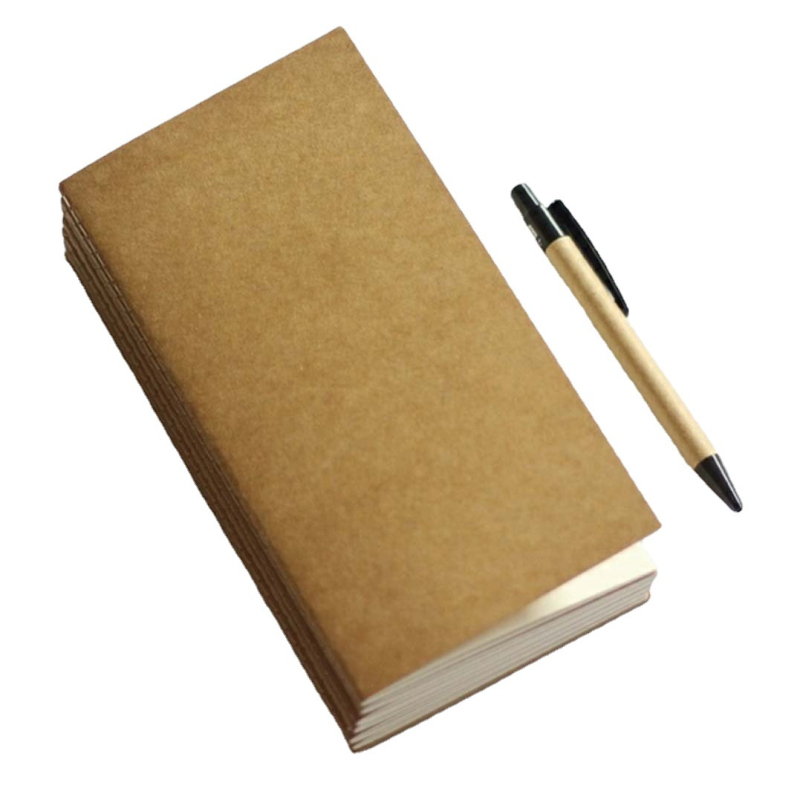 Bilježnica JC, spiralno povezivanje, Kraft papir, 100 g/m², 50–100 stranica