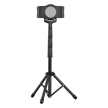 Universal telefontartó és tabletet tartó állvány – ágy melletti vagy padlón használható, élő közvetítéshez, fényképezéshez és videófelvételhez