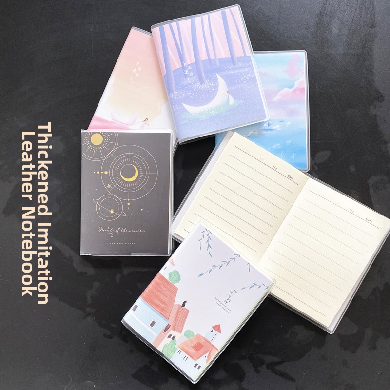 Adresar od umjetne kože – karikatura oblik, papir iznutra, plastično povez, pakiranje od 20 komada, mogućnost prilagodbe