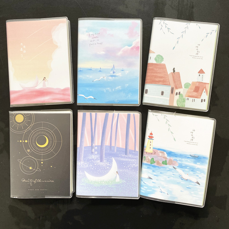 Adresar od umjetne kože – karikatura oblik, papir iznutra, plastično povez, pakiranje od 20 komada, mogućnost prilagodbe