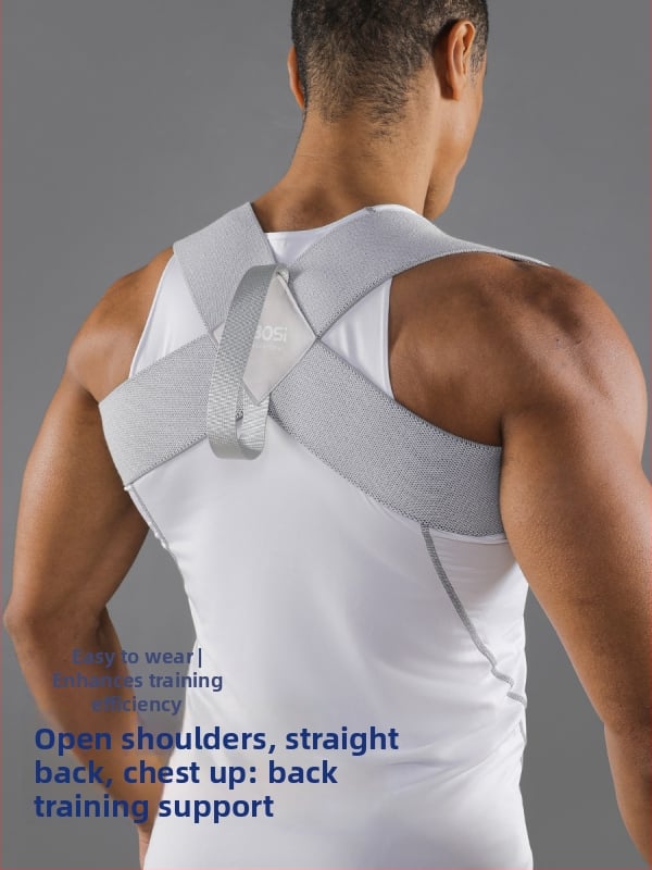 Vbosi fitness kaiš za ramena za odrasle – bench press i treniranje ramena, zaštita struka i ramena, poliester vlakno