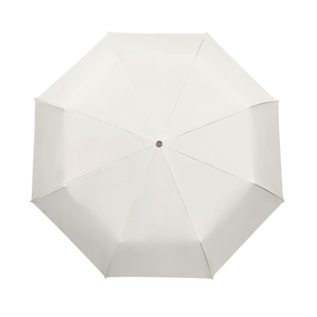 Ομπρέλα αναδιπλούμενη με καμπύλο γάντζο, πολυεστέρας με επικάλυψη βινυλίου, 8 μεταλλικά ραβδιά, UPF 50+