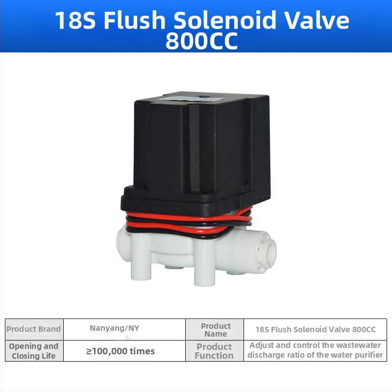 Elektromagnetni ventil za pročišćivač vode, ulaz vode 2-put/3-put, materijal POM, model NY, za sustave pročišćavanja vode