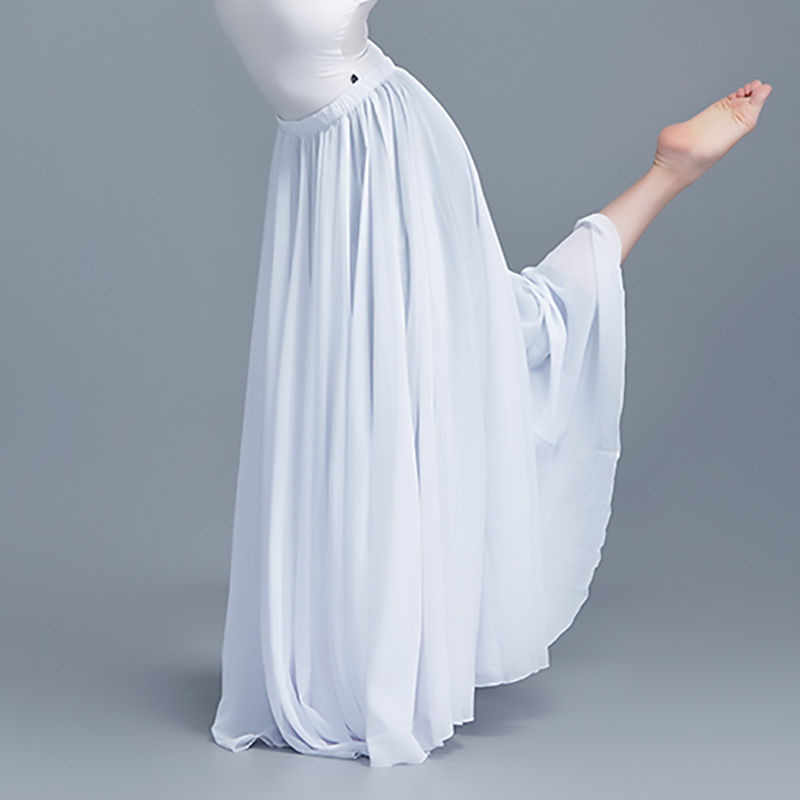 Lin Mu παιδικό φολκλόρ χορού κοστούμι από chiffon, 720° περιστροφή, για κορίτσια