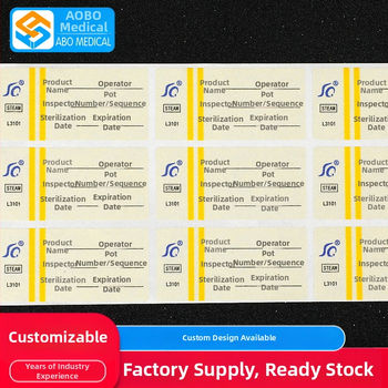Ιατρικός χημικός δείκτης RF ετικέτα για αποστείρωση με ατμό υψηλής θερμοκρασίας — προσαρμόσιμη για νοσοκομεία και υγειονομικά κέντρα