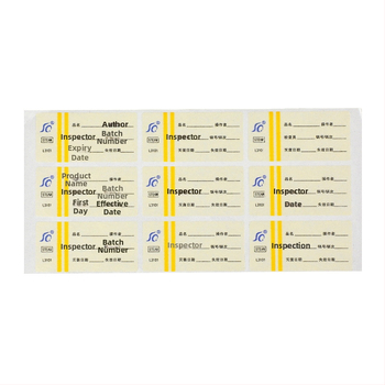 Ιατρικός χημικός δείκτης RF ετικέτα για αποστείρωση με ατμό υψηλής θερμοκρασίας — προσαρμόσιμη για νοσοκομεία και υγειονομικά κέντρα