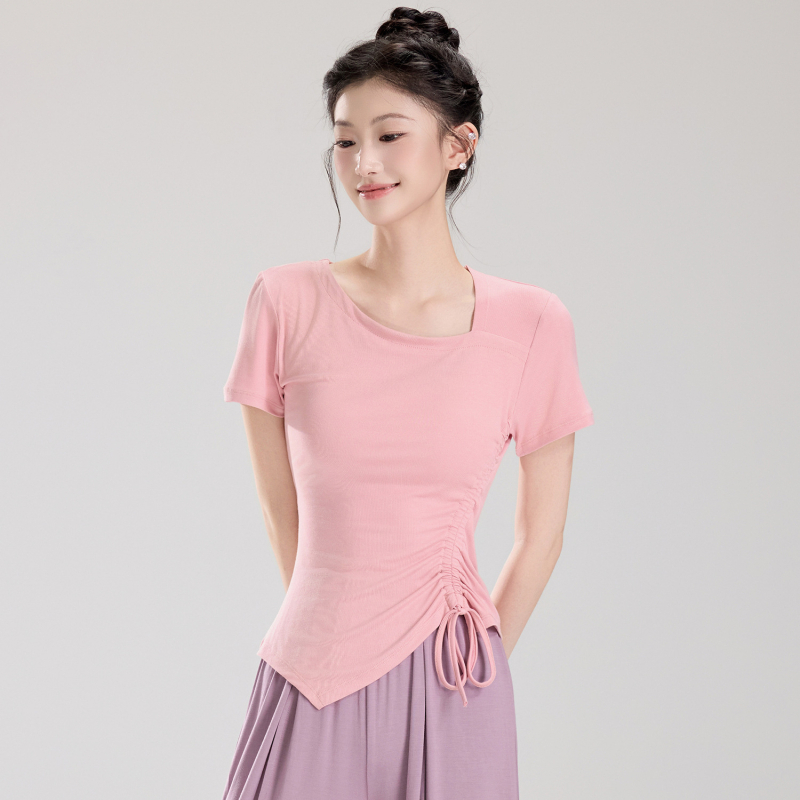 Γυναικείο τοπ για μοντέρνο χορό, μακρυμάνικο, Modal ύφασμα 92%