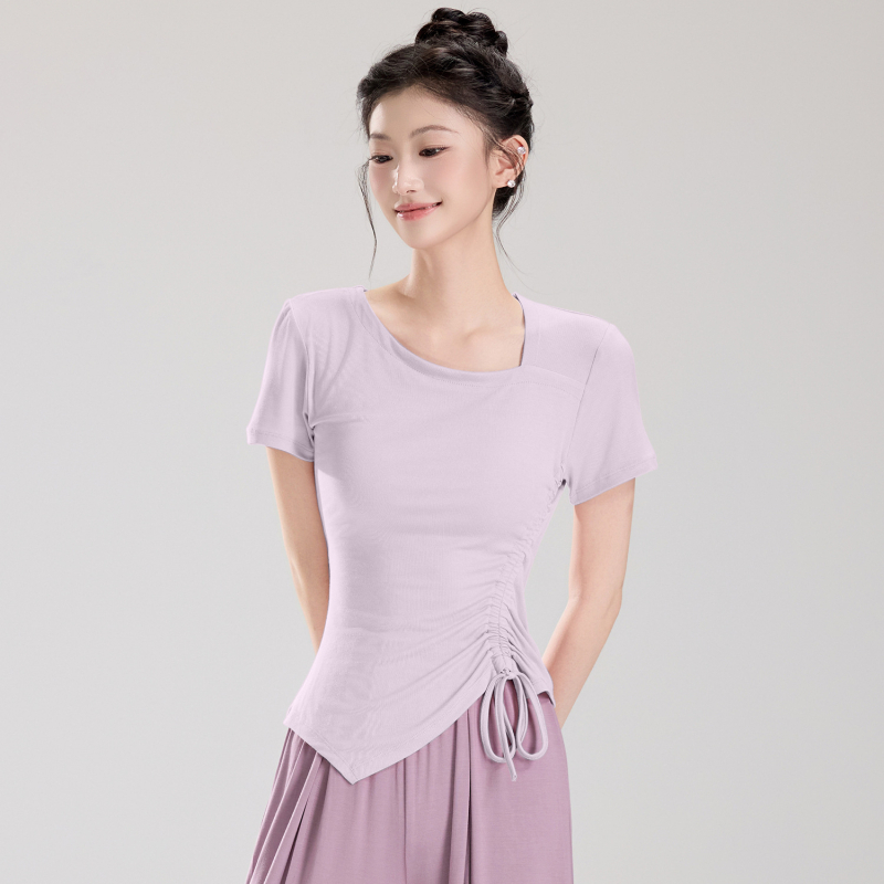 Γυναικείο τοπ για μοντέρνο χορό, μακρυμάνικο, Modal ύφασμα 92%