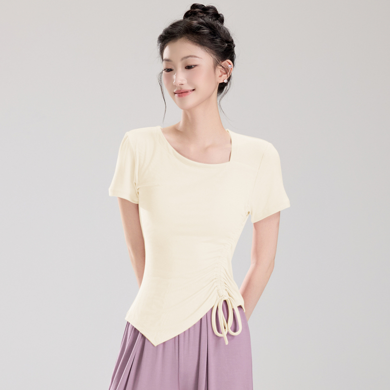 Γυναικείο τοπ για μοντέρνο χορό, μακρυμάνικο, Modal ύφασμα 92%