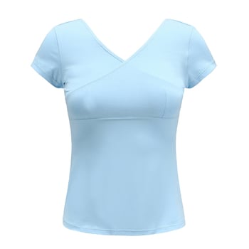 Γυναικείο Τοπ Εθνικού Χορού – βαμβακερό ύφασμα, 95% βαμβάκι; επένδυση από Spandex 5%; κατάλληλο για ενήλικες χορεύτριες