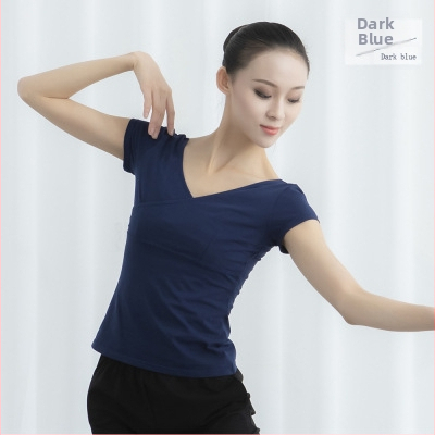 Γυναικείο Τοπ Εθνικού Χορού – βαμβακερό ύφασμα, 95% βαμβάκι; επένδυση από Spandex 5%; κατάλληλο για ενήλικες χορεύτριες