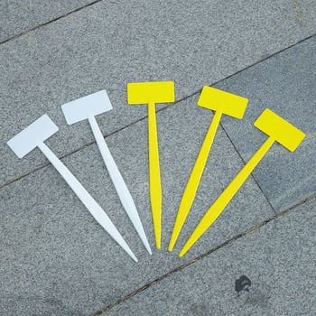 Xuanda αδιάβροτες PVC ετικέτες φυτών για κήπο με πασσάλους