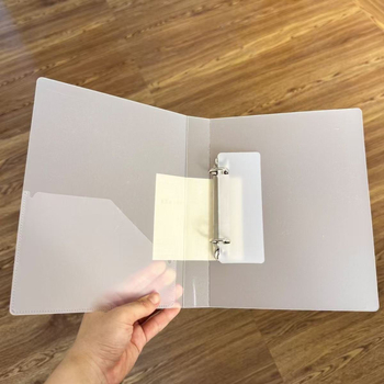 Muji stil fotoalbum s PP koricom, s izmjenjivim listovima, velik kapacitet