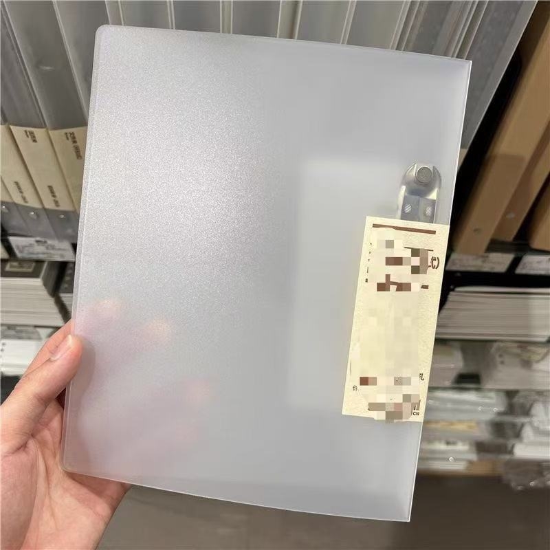 Muji stil fotoalbum s PP koricom, s izmjenjivim listovima, velik kapacitet