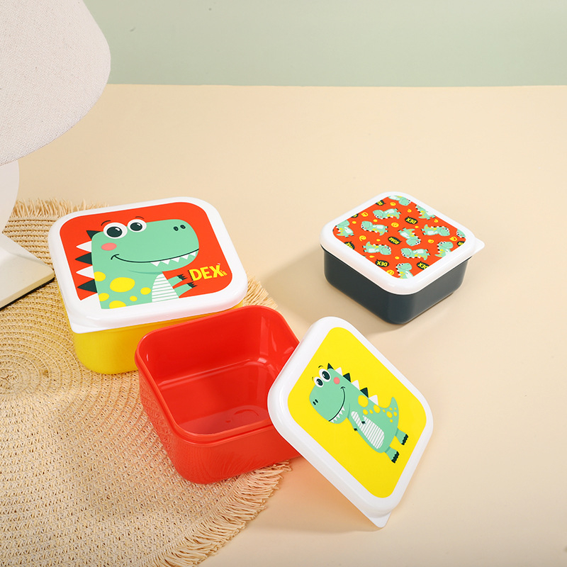 Shunshida plastična kutija za ručak, natto ambalaža, kvadratni oblik, moderni minimalistički stil, 1 set