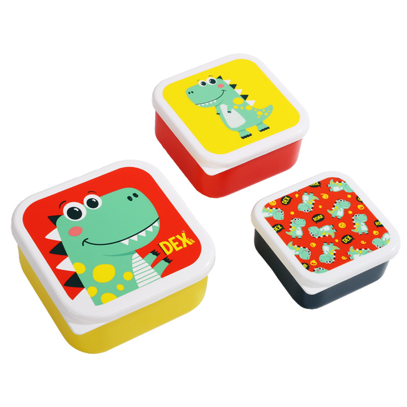 Shunshida plastična kutija za ručak, natto ambalaža, kvadratni oblik, moderni minimalistički stil, 1 set