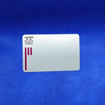 Sahhe Indikator sterilizacije vodikovim peroksidom u plazmi — sintetički, premazani; udubljeni otisak; probojni tip; jednostruki