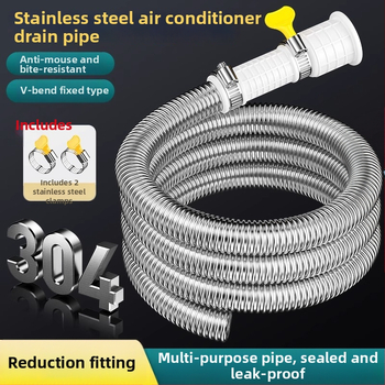 304 nehrđajući čelik odvod kondenzata za klima, proširiva, zaštita od štetnika, protiv starenja, za kućnu upotrebu
