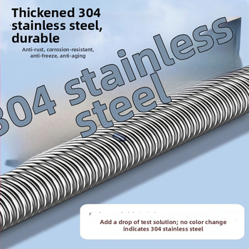 304 nehrđajući čelik odvod kondenzata za klima, proširiva, zaštita od štetnika, protiv starenja, za kućnu upotrebu