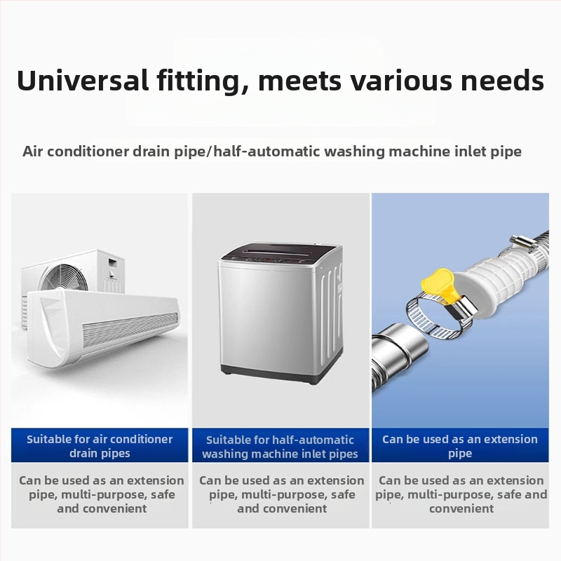 304 nehrđajući čelik odvod kondenzata za klima, proširiva, zaštita od štetnika, protiv starenja, za kućnu upotrebu