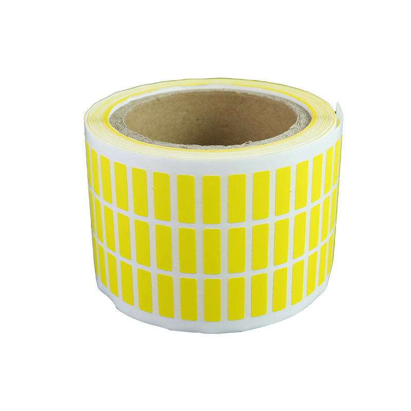 Kraft papír címke, öntapító, kézzel írható megjegyzések, téglalap alakú, bevont papír, nyomtatási formátum: tekercs