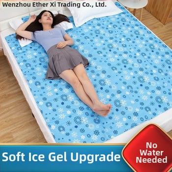 Леден матрак за охлаждане с водно пълнене, PVC плат, Xiaoduo, за предотвратяване на топлинен удар