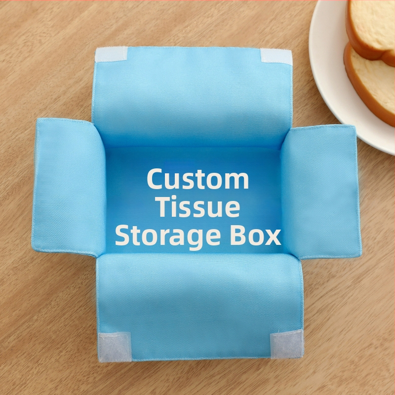 Θήκη χαρτοπετσέτας από καμβά – επιτοίχια τοποθέτηση, καλλιτεχνικό σχέδιο με καρτούν, μοντέρνος μινιμαλισμός, 48 τεμάχια