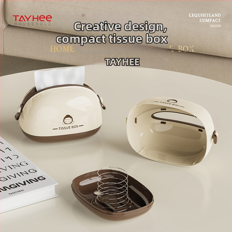 Πολυλειτουργική θήκη χαρτοπετσέτων – κρεμάμενη στον τοίχο χωρίς διάτρηση, πλαστική, μοντέλο 9122, κατάλληλη για κουζίνα, μπάνιο και σαλόνι