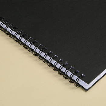 Page Wood Ειδικά διαμορφωμένο σπειροειδές τετράδιο — Προσαρμοσμένη επεξεργασία, χαρτί Nevin 100 g, πολλαπλές σελίδες, ημερολόγιο/σημειώσεις, κατάλληλο δώρο