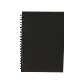 Page Wood Ειδικά διαμορφωμένο σπειροειδές τετράδιο — Προσαρμοσμένη επεξεργασία, χαρτί Nevin 100 g, πολλαπλές σελίδες, ημερολόγιο/σημειώσεις, κατάλληλο δώρο