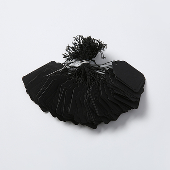 Ετικέτα κρεμάστρας για ρούχα με ελαστική κλωστή, γραφή, εκτύπωση silk screen σε χαρτονένιο υλικό