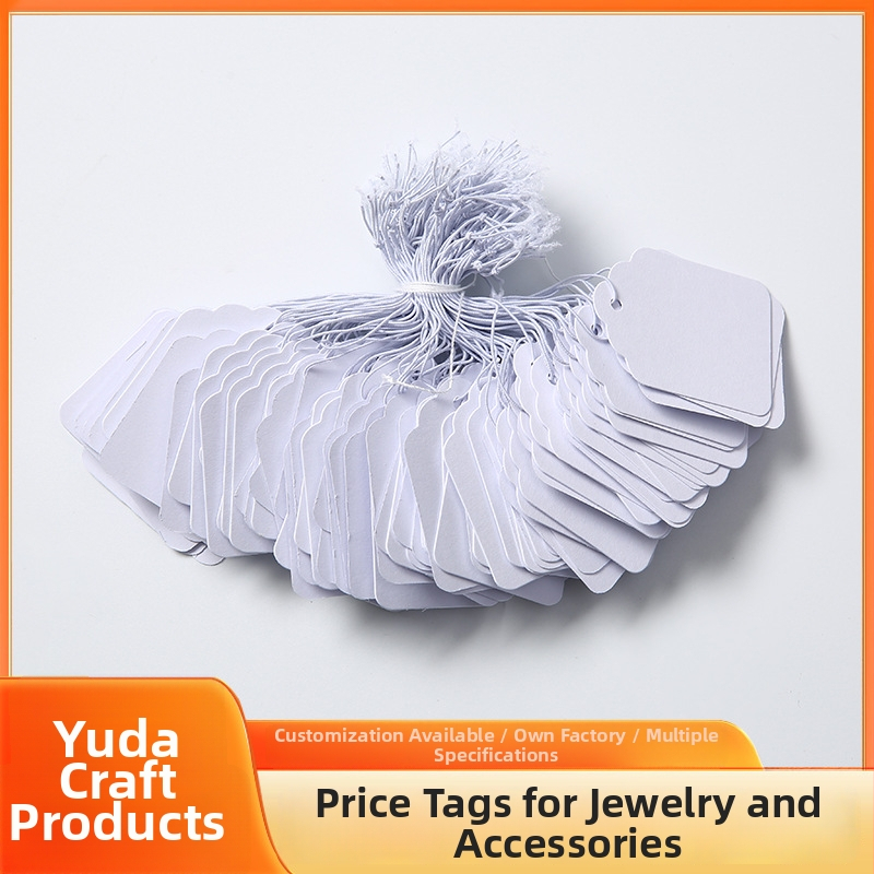 Ετικέτα κρεμάστρας για ρούχα με ελαστική κλωστή, γραφή, εκτύπωση silk screen σε χαρτονένιο υλικό