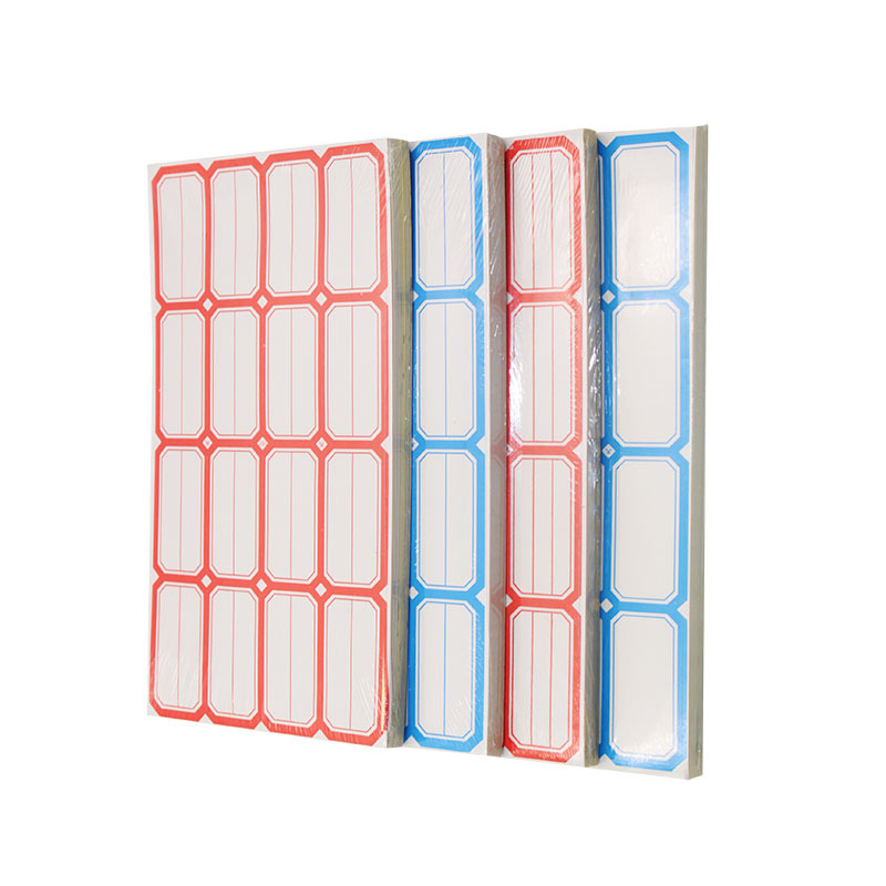 29x50 mm samoljepljive etikete, ručno pisane, 50 listova za imena i cijene