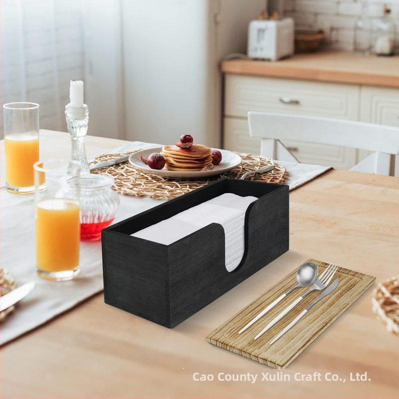 Ξύλινο κουτί χαρτομάντιλων, επιτοίχιο, πολυχρηστικό για αυτοκίνητο, σαλόνι και μπάνιο, μοντέρνος μινιμαλισμός