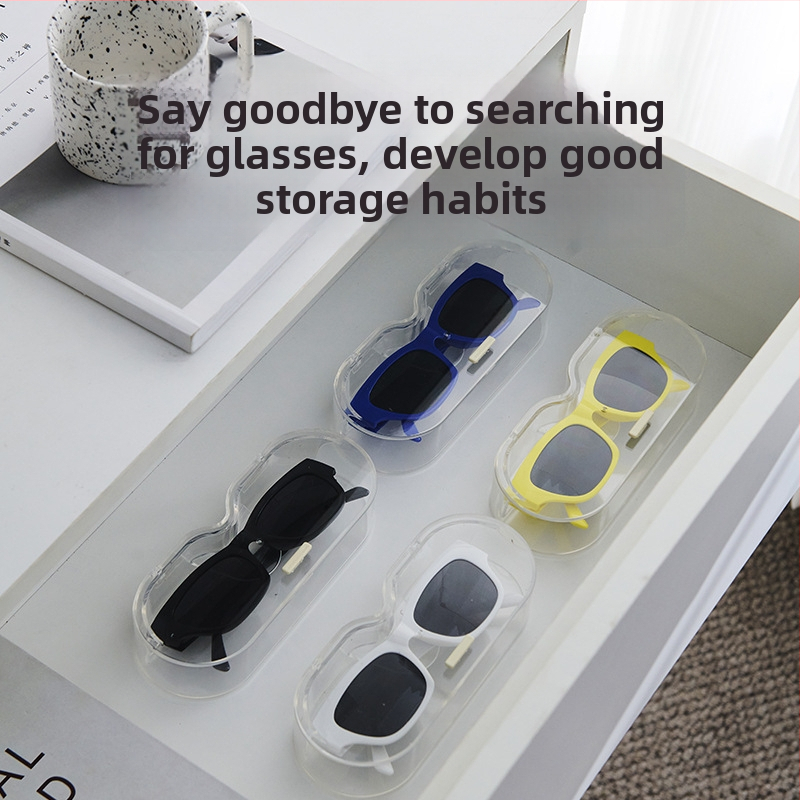 Suport de depozitare a ochelarilor, montat pe perete, Li'an SD08151 | Plastic PS | Stil modern