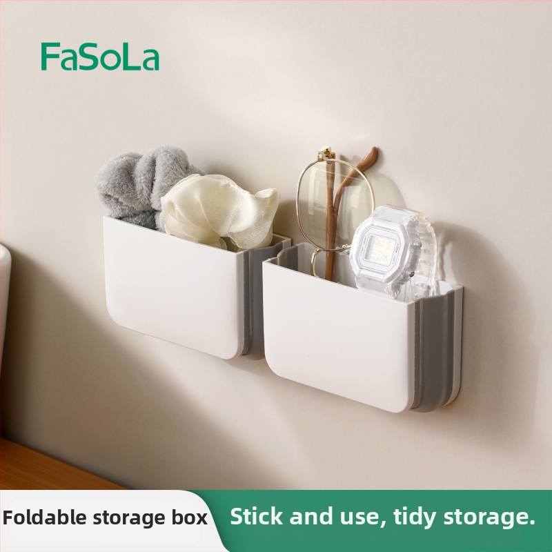FaSoLa Cutie de depozitare pliabilă cu prindere magnetică pentru partea laterală a frigiderului, suport pentru pixuri, 88 g