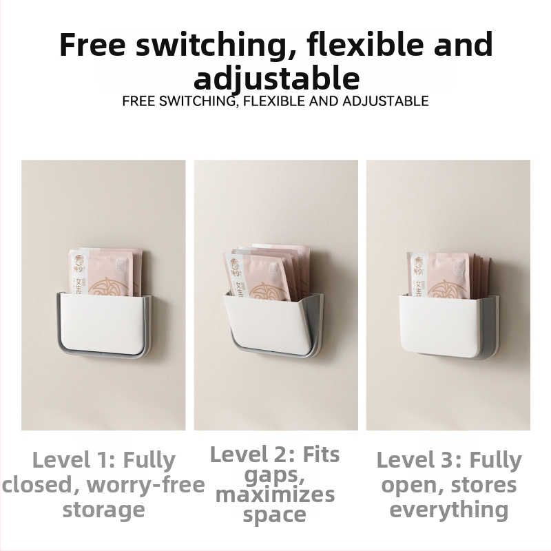 FaSoLa Cutie de depozitare pliabilă cu prindere magnetică pentru partea laterală a frigiderului, suport pentru pixuri, 88 g