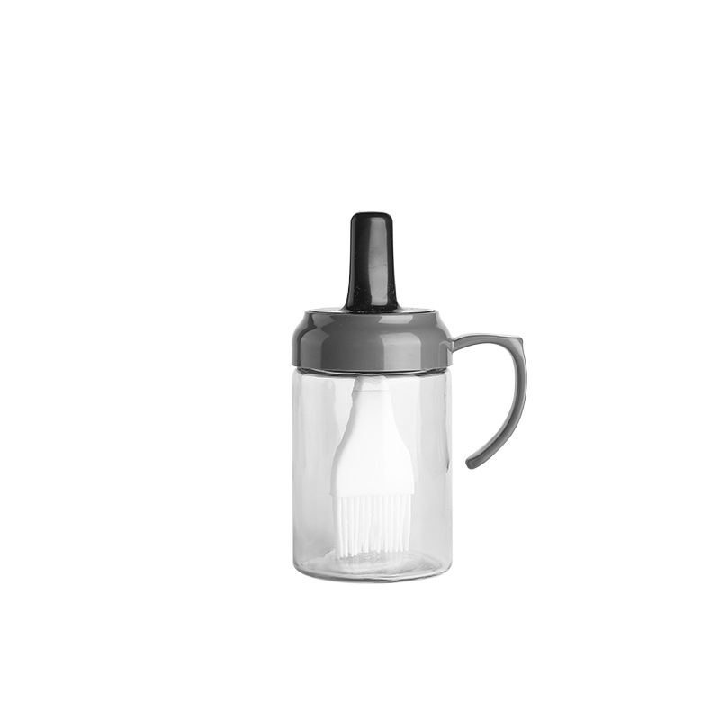 Integrirana četka za ulje i boca • Staklena i silikonska konstrukcija • Otporna na visoke temperature • Za kuhinju i roštilj