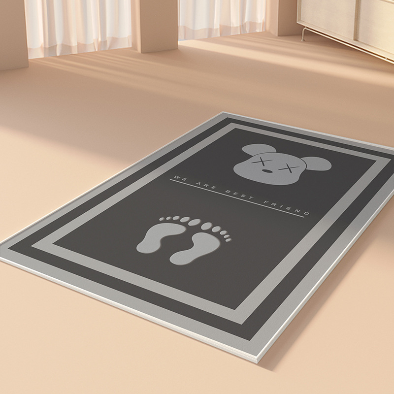 Covoraș de yoga, grosime de 6 mm, absorbție a șocurilor, antiderapant, izolare fonică, pentru uz interior