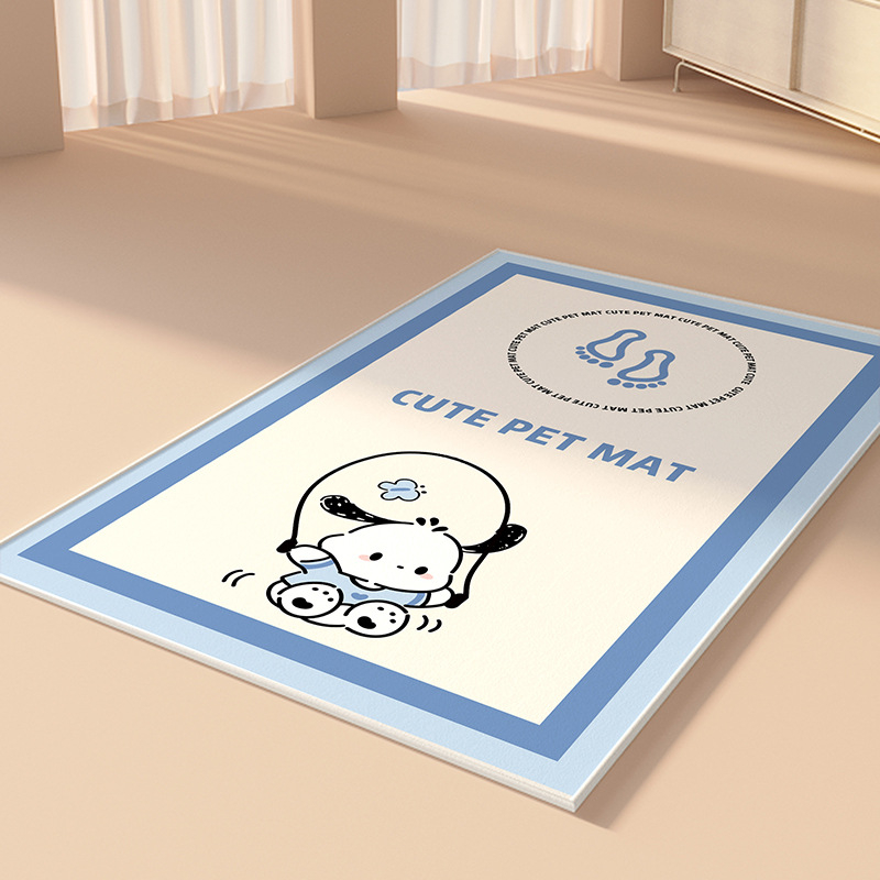 Covoraș de yoga, grosime de 6 mm, absorbție a șocurilor, antiderapant, izolare fonică, pentru uz interior