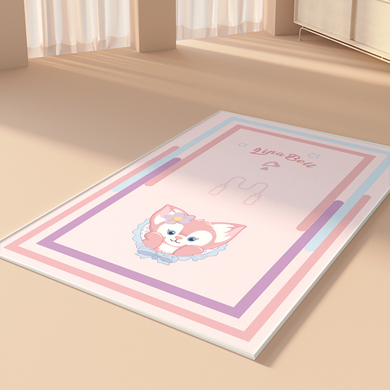 Covoraș de yoga, grosime de 6 mm, absorbție a șocurilor, antiderapant, izolare fonică, pentru uz interior