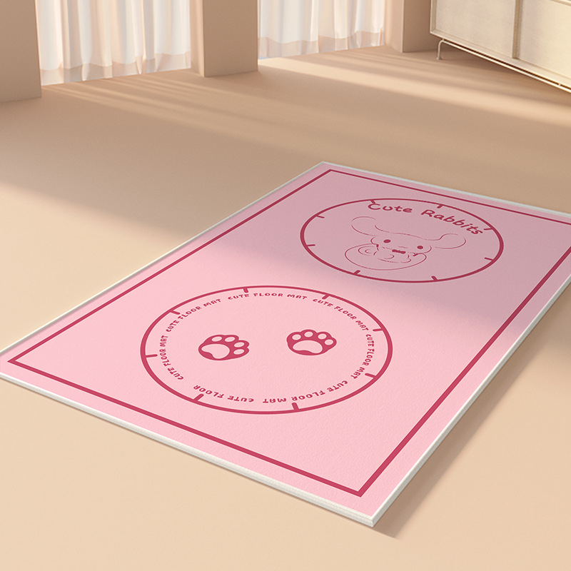 Covoraș de yoga, grosime de 6 mm, absorbție a șocurilor, antiderapant, izolare fonică, pentru uz interior