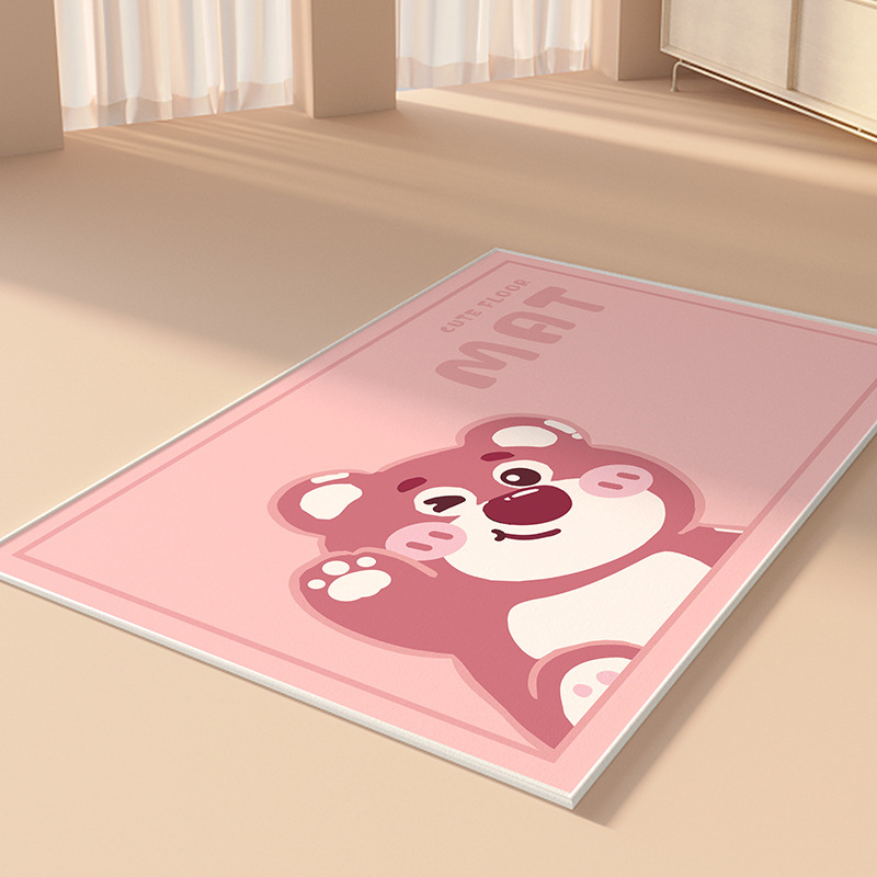 Covoraș de yoga, grosime de 6 mm, absorbție a șocurilor, antiderapant, izolare fonică, pentru uz interior