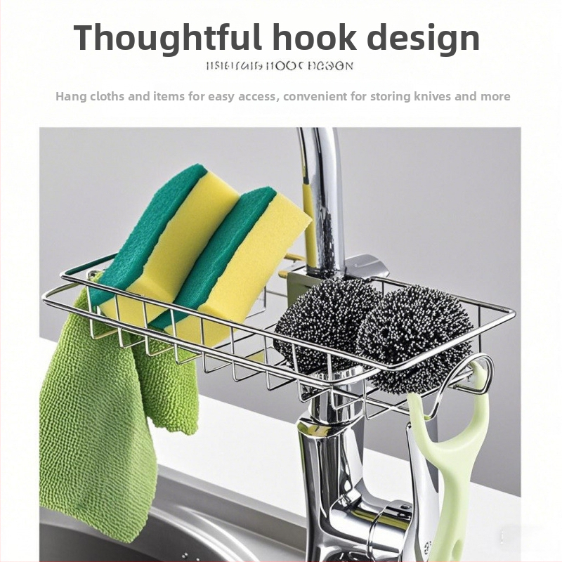 Raft de uscare pentru bucătărie montat pe perete – oțel inoxidabil, multifuncțional, mobil, design dreptunghiular