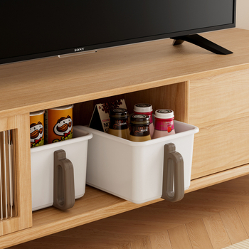 Wenxin plastična kutija za skladištenje s kotačićima, serija JLG25021, moderni minimalistički stil, kuhinjski organizator za ormar