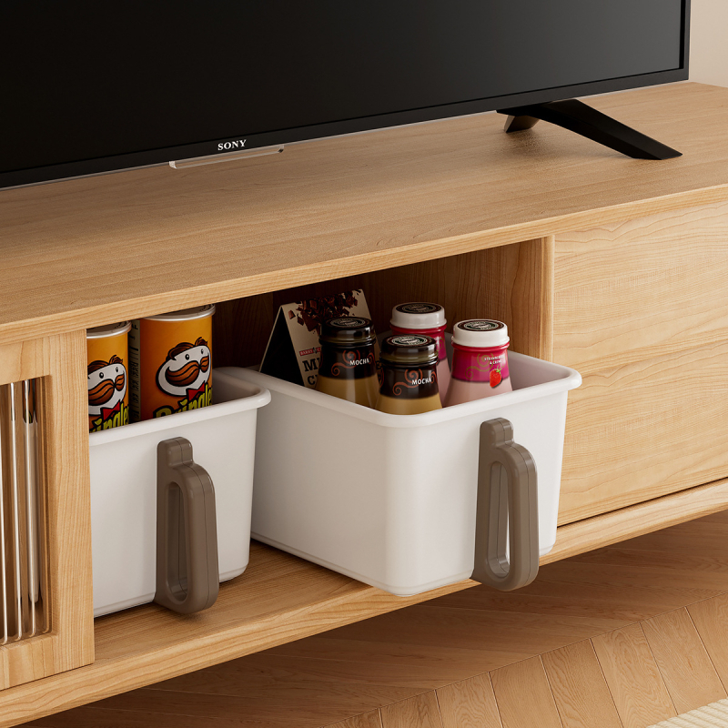 Wenxin plastična kutija za skladištenje s kotačićima, serija JLG25021, moderni minimalistički stil, kuhinjski organizator za ormar