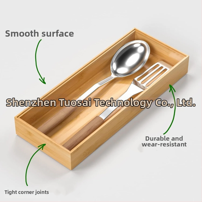 Bambus organizator za ladicu – kuhinjski pribor, xl023, moderni minimalistički stil